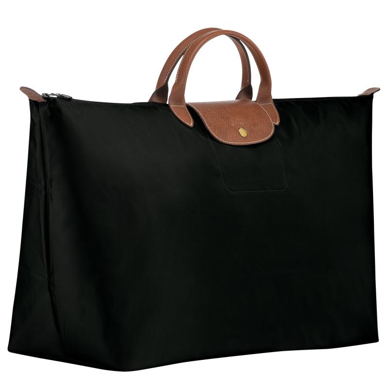 Women's Longchamp Le Pliage Original M Travel Bags Black | WVXMS-8324