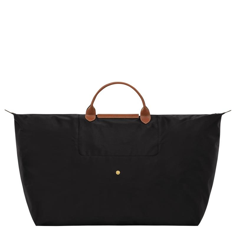 Women's Longchamp Le Pliage Original M Travel Bags Black | WVXMS-8324