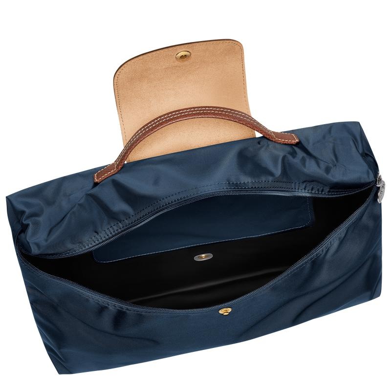 Women's Longchamp Le Pliage Original S Briefcase Navy | TYBFI-4812