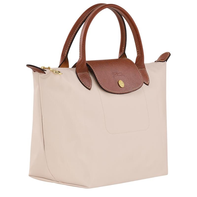 Women's Longchamp Le Pliage Original S Handbags Paper White | JPAEO-5167