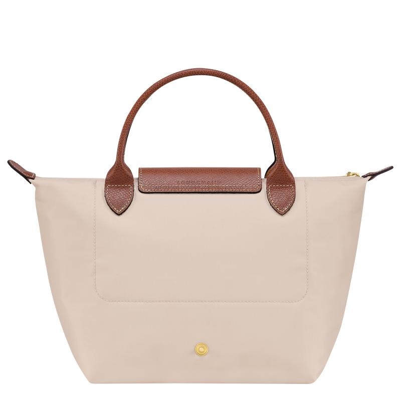 Women's Longchamp Le Pliage Original S Handbags Paper White | JPAEO-5167