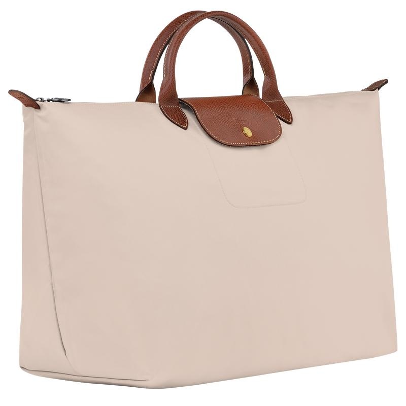 Women's Longchamp Le Pliage Original S Travel Bags Paper White | JNEQG-5701