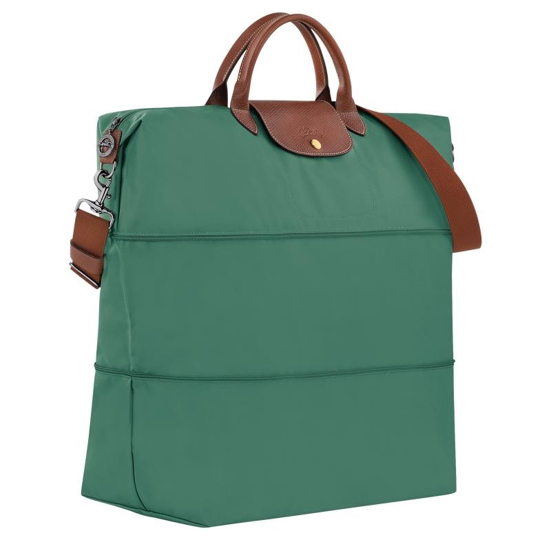 Women's Longchamp Le Pliage Original expandable Travel Bags Sage Green | LZTCK-7653