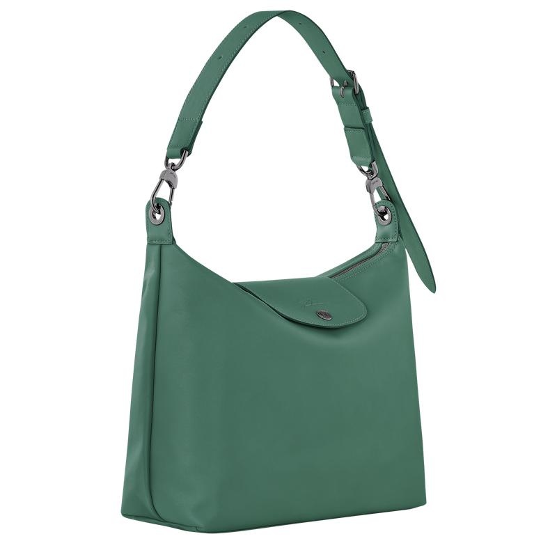 Women's Longchamp Le Pliage Xtra M Hobo Bags Sage Green | HNQID-0592