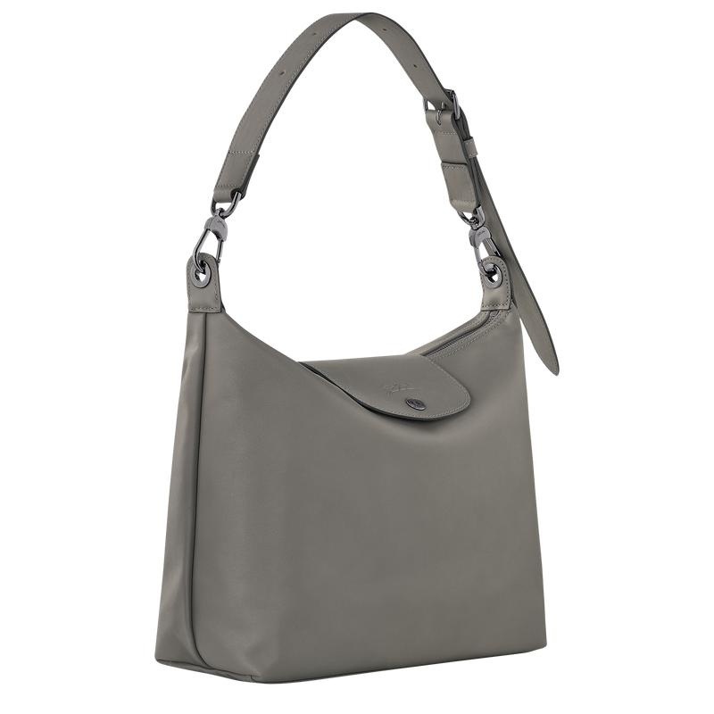 Women's Longchamp Le Pliage Xtra M Hobo Bags Turtledove Grey | JIMBW-7612