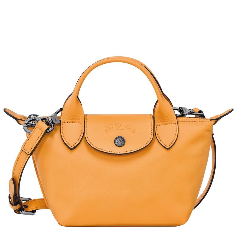 Women\'s Longchamp Le Pliage Xtra XS Handbags Apricot Orange | LRNAK-4586