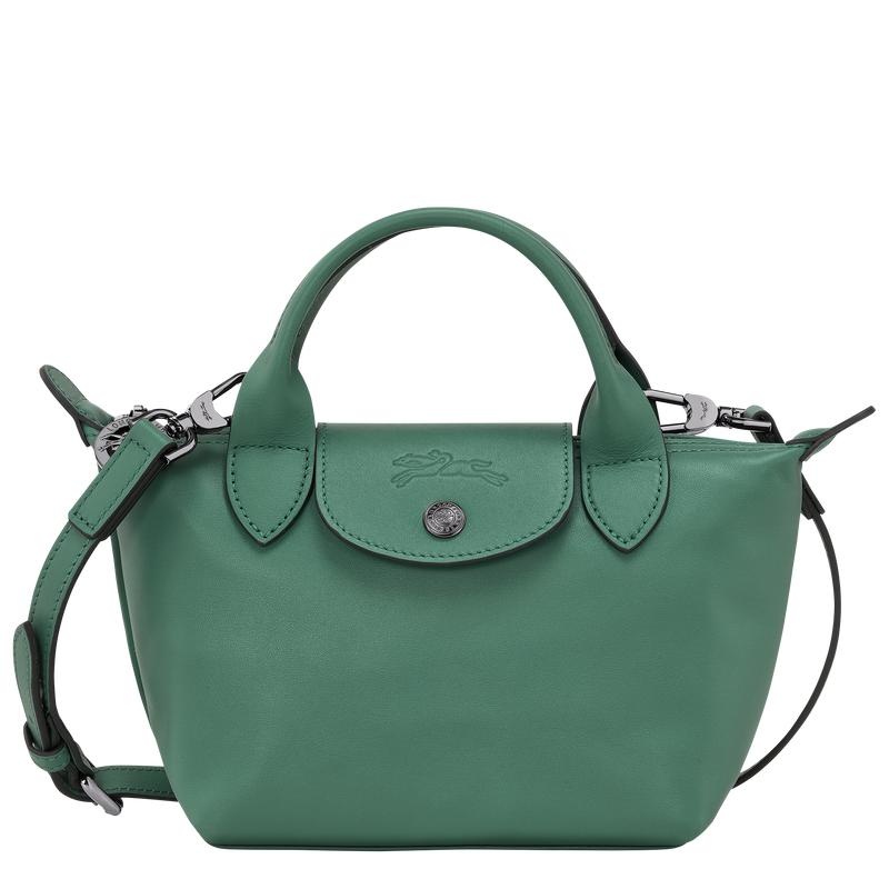 Women\'s Longchamp Le Pliage Xtra XS Handbags Sage Green | VJBUZ-4921