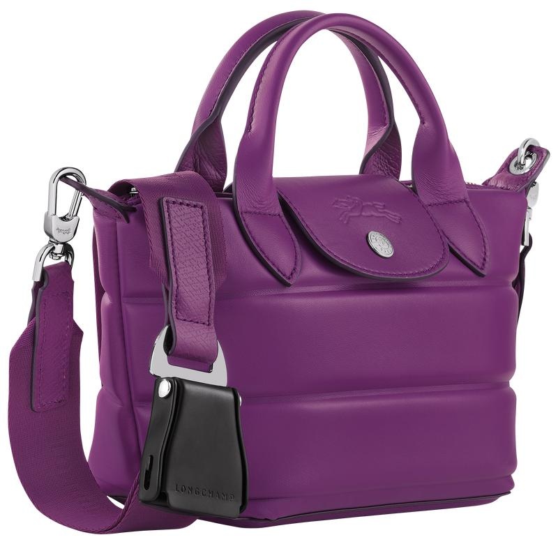 Women's Longchamp Le Pliage Xtra XS Handbags Violet Purple | JOGAT-3458