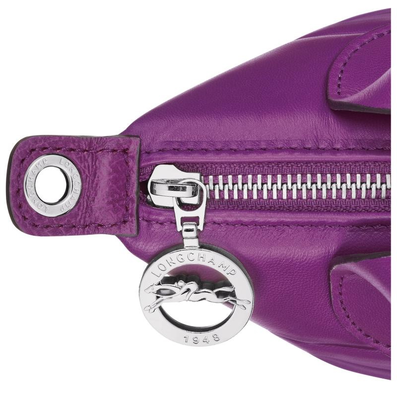 Women's Longchamp Le Pliage Xtra XS Handbags Violet Purple | JOGAT-3458
