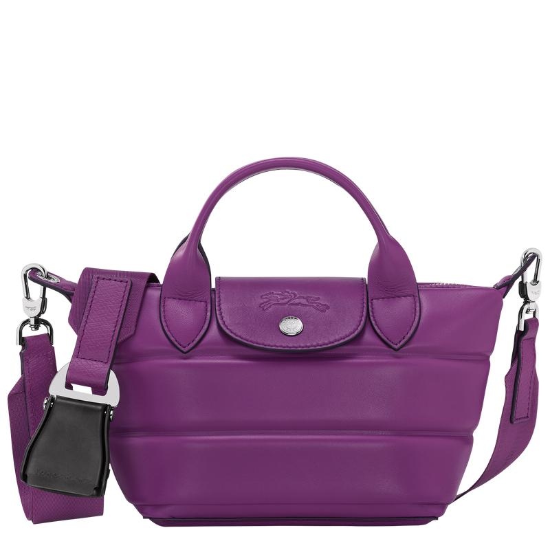 Women\'s Longchamp Le Pliage Xtra XS Handbags Violet Purple | JOGAT-3458