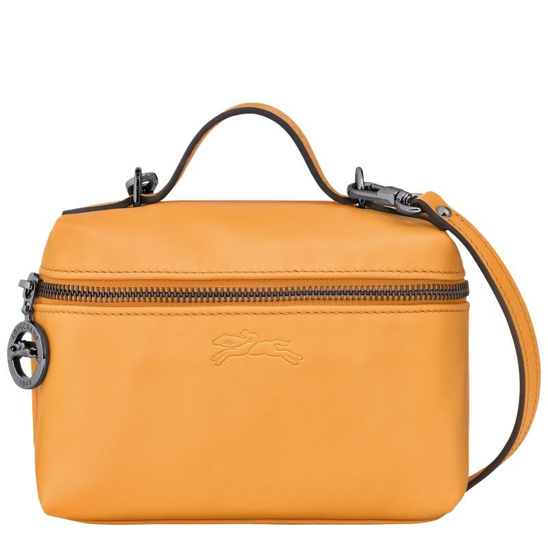 Women\'s Longchamp Le Pliage Xtra XS Vanity Crossbody Bags Apricot Orange | RAVNO-5821