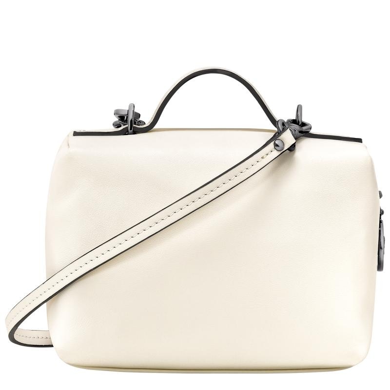 Women's Longchamp Le Pliage Xtra XS Vanity Crossbody Bags Ecru White | MEPAZ-8510