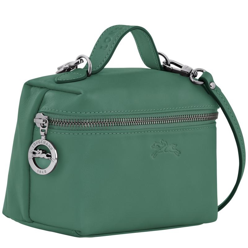 Women's Longchamp Le Pliage Xtra XS Vanity Crossbody Bags Sage Green | DLJVE-3219