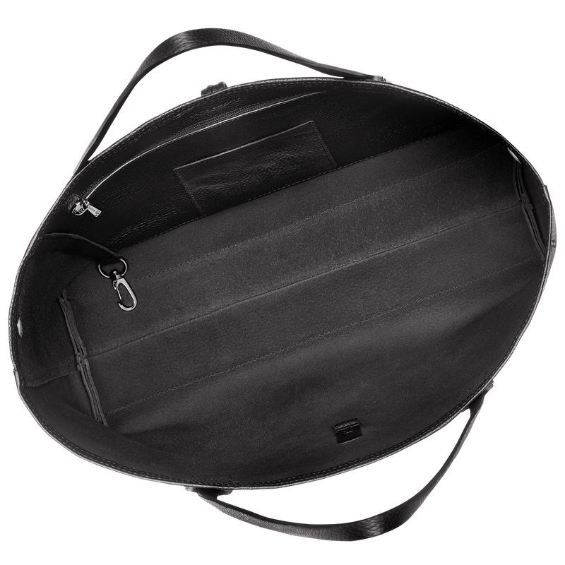 Women's Longchamp Roseau Essential L Tote Bag Black | KSIQW-2481
