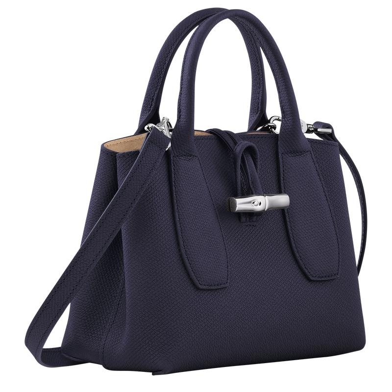 Women's Longchamp Roseau S Handbags Bilberry Purple | VXFME-8521