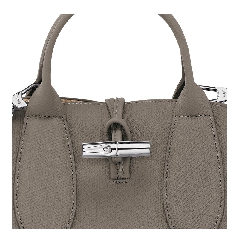 Women's Longchamp Roseau S Handbags Turtledove Grey | PDRFZ-2483