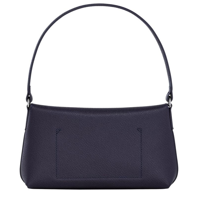 Women's Longchamp Roseau S Hobo Bags Bilberry Purple | GVZBO-0751