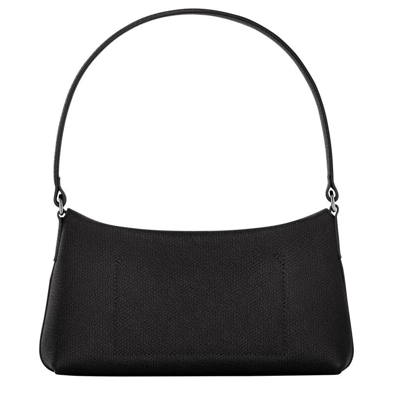 Women's Longchamp Roseau S Hobo Bags Black | GOSVP-5498