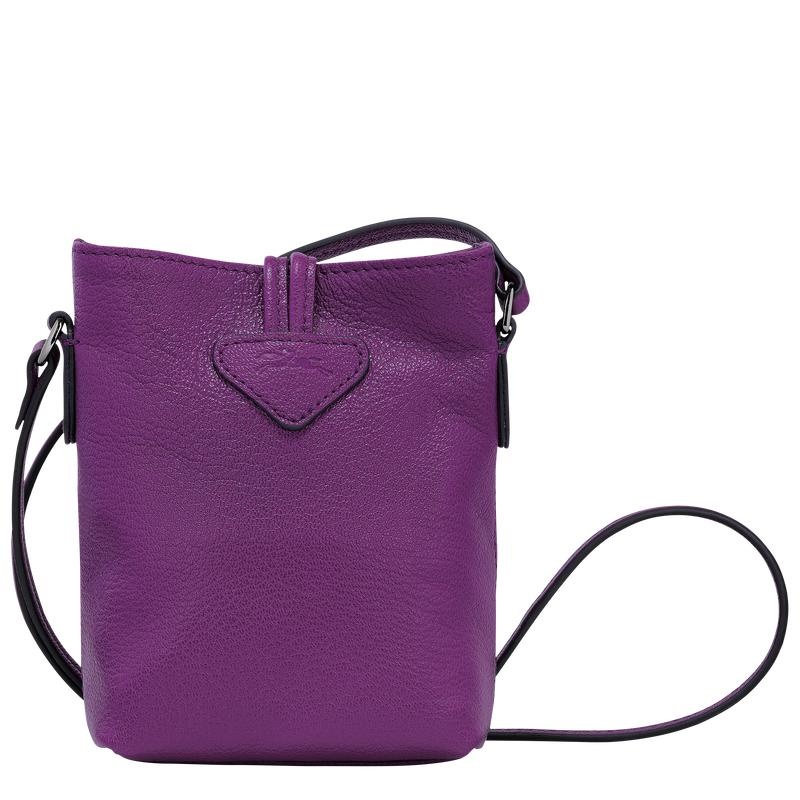 Women's Longchamp Roseau XS Crossbody Bags Violet Purple | ZKHSY-0172