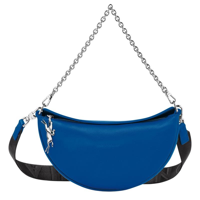 Women\'s Longchamp Smile S Crossbody Bags Electric Blue | AFIVH-8962