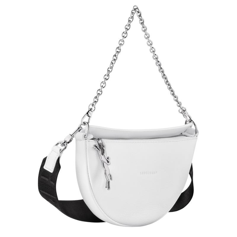 Women's Longchamp Smile S Crossbody Bags White | DILHK-4617