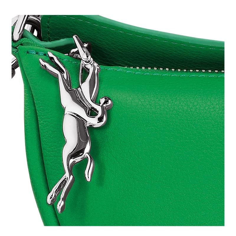 Women's Longchamp Smile S Crossbody Bags Lawn Green | NWREC-8632