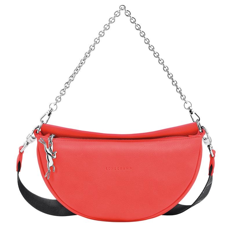 Women\'s Longchamp Smile S Crossbody Bags Strawberry Red | GIQRX-6152