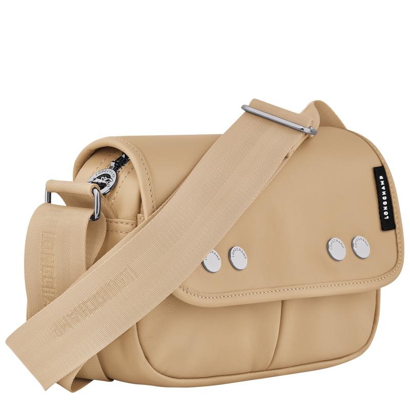 Women's Longchamp Très Paris S Crossbody Bags Beige | NAGIP-1870