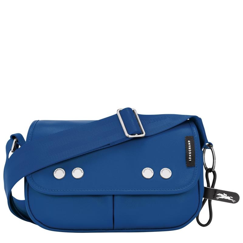 Women\'s Longchamp Très Paris S Crossbody Bags Electric Blue | CRBDL-7051