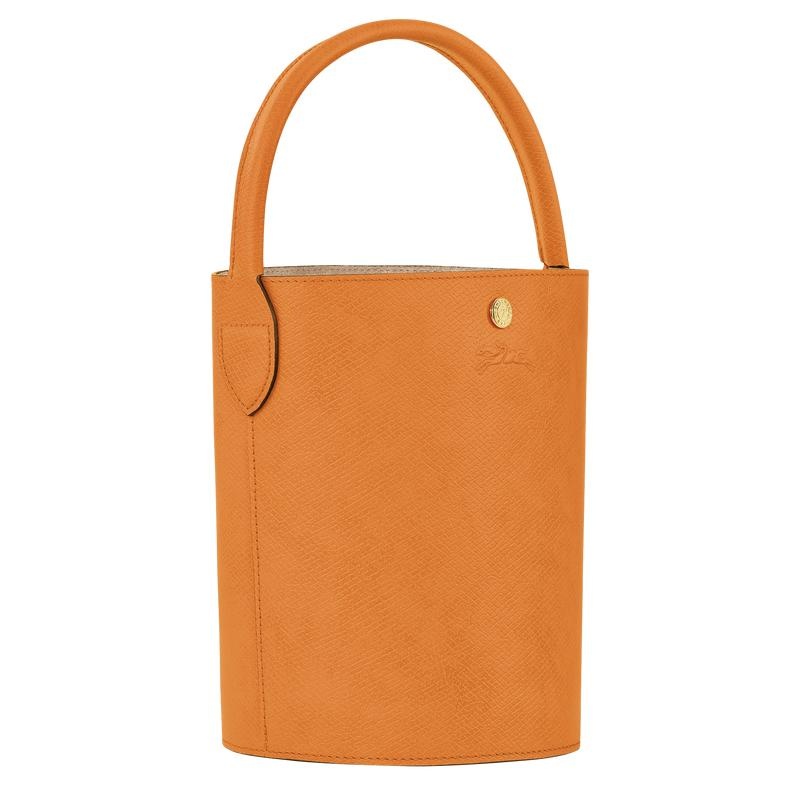 Women's Longchamp Épure S Bucket Bag Apricot Orange | SQXZE-6782