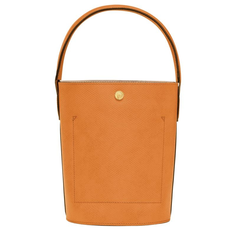 Women's Longchamp Épure S Bucket Bag Apricot Orange | SQXZE-6782