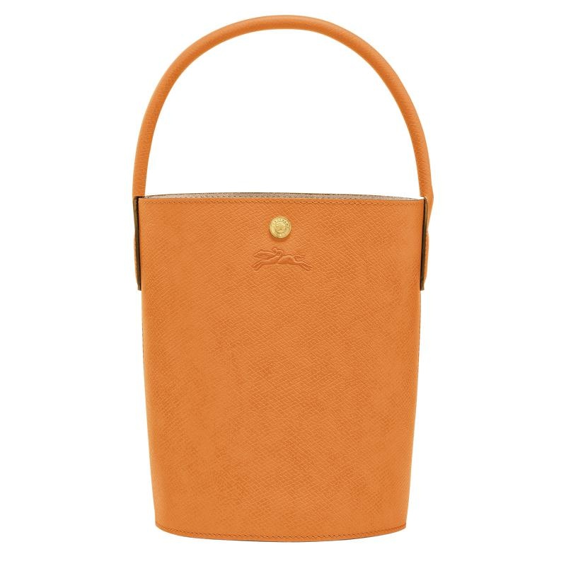 Women\'s Longchamp Épure S Bucket Bag Apricot Orange | SQXZE-6782