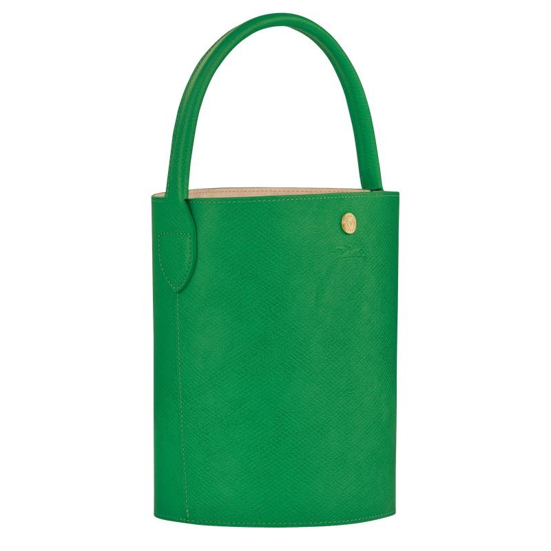 Women's Longchamp Épure S Bucket Bag Green | RXMOA-5864