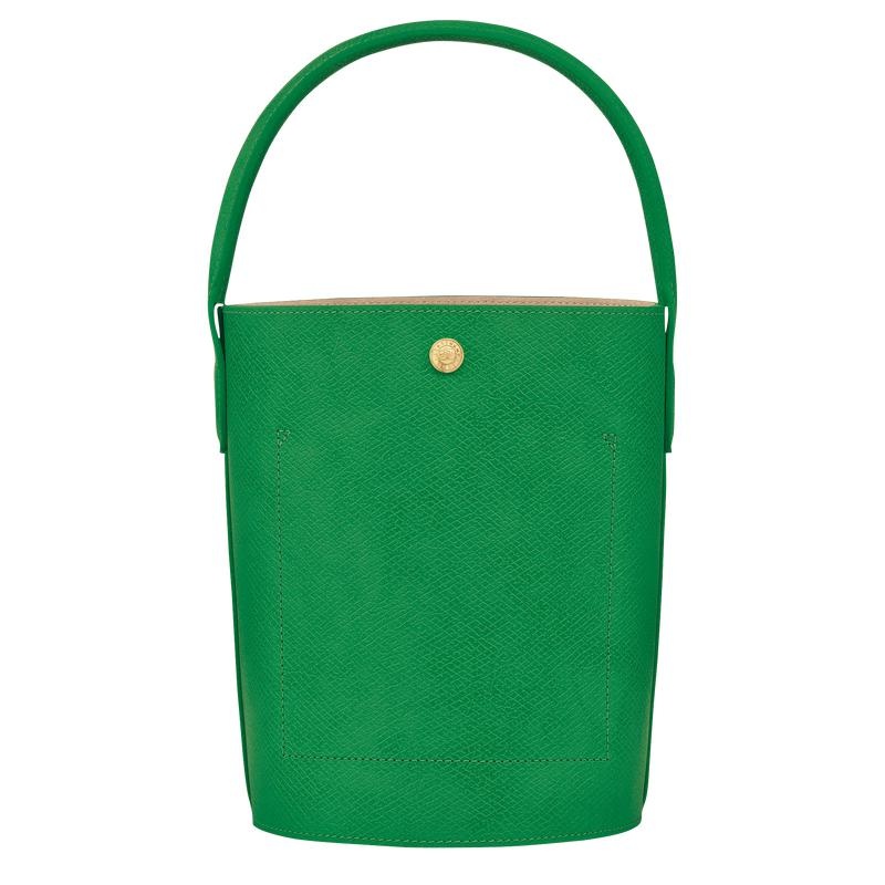 Women's Longchamp Épure S Bucket Bag Green | RXMOA-5864