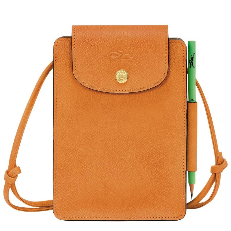 Women\'s Longchamp Épure XS Crossbody Bags Apricot Orange | LKGVO-6309