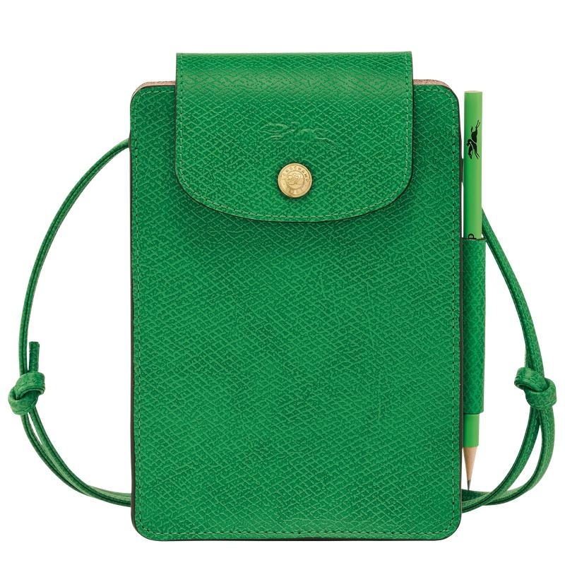 Women\'s Longchamp Épure XS Crossbody Bags Green | KIUFQ-9026