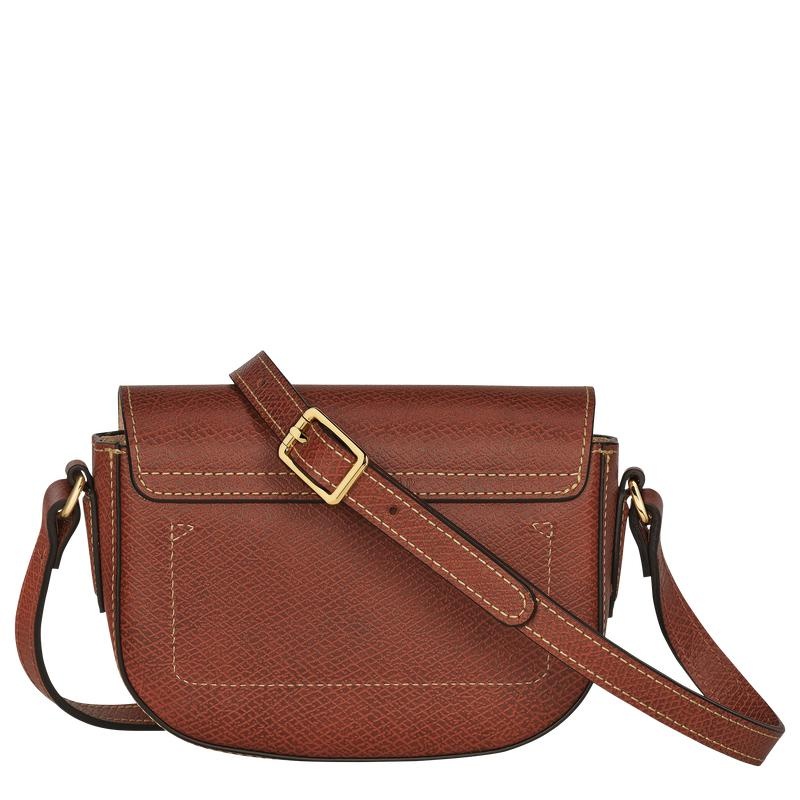 Women's Longchamp Épure XS Crossbody Bags Brown | DYPQO-4930