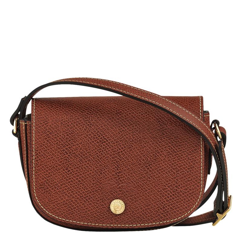 Women\'s Longchamp Épure XS Crossbody Bags Brown | DYPQO-4930